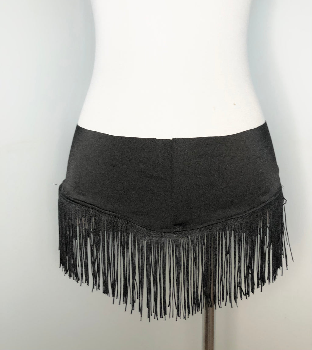 Custom made full circle fringe skirt